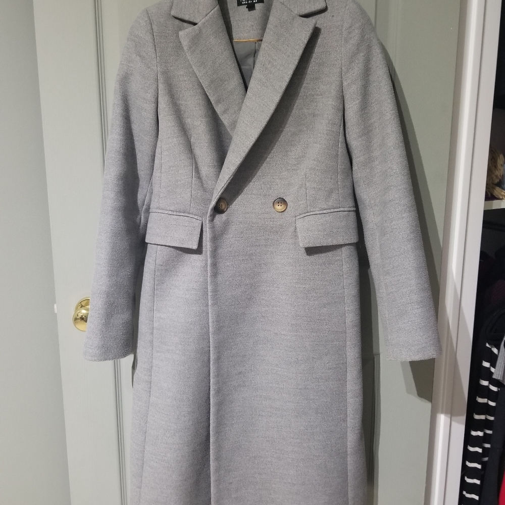Topshop Grey Coat